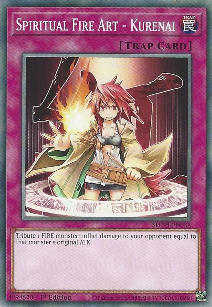 Spiritual Fire Art - Kurenai (SDCH-EN032) - Common