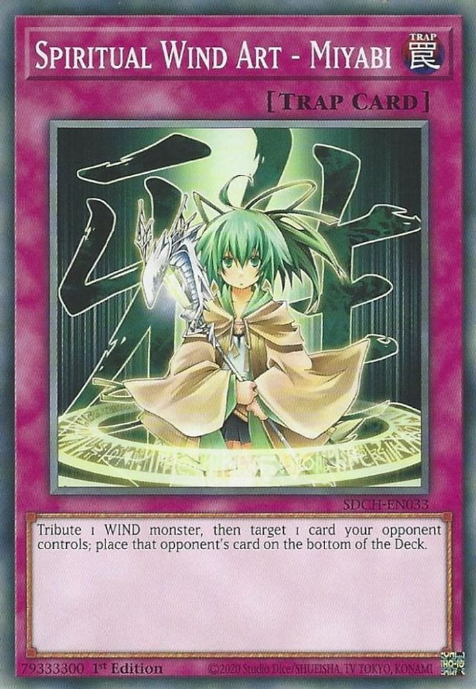 Spiritual Wind Art - Miyabi (SDCH-EN033) - Common