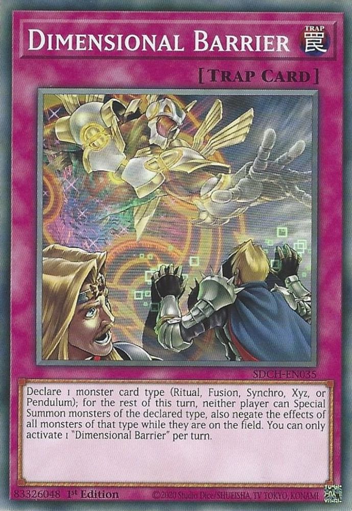 Dimensional Barrier (SDCH-EN035) - Common