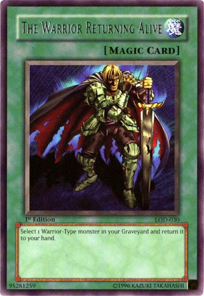 Le guerrier revenant vivant [LOD-030] Rare 