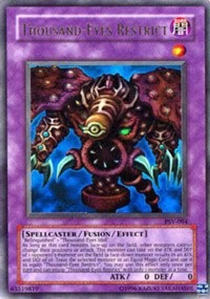 Thousand-Eyes Restrict (PSV-084) - Ultra Rare