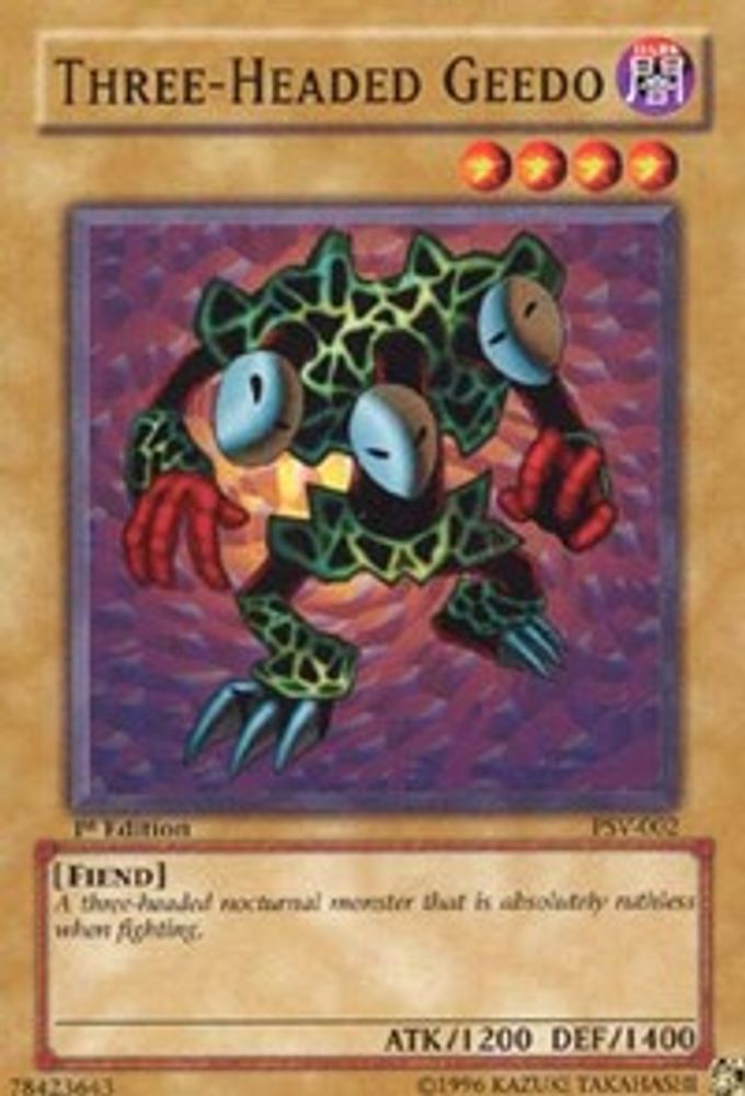 Three-Headed Geedo (PSV-002) - Common