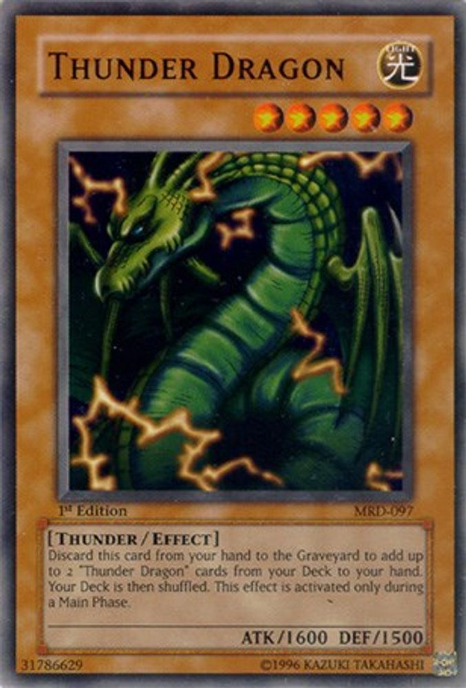 Thunder Dragon (MRD-097) - Common