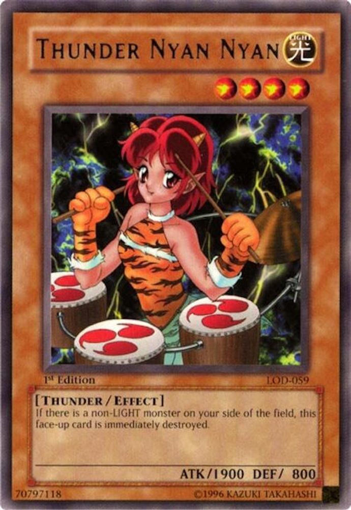 Thunder Nyan Nyan (LOD-059) - Rare