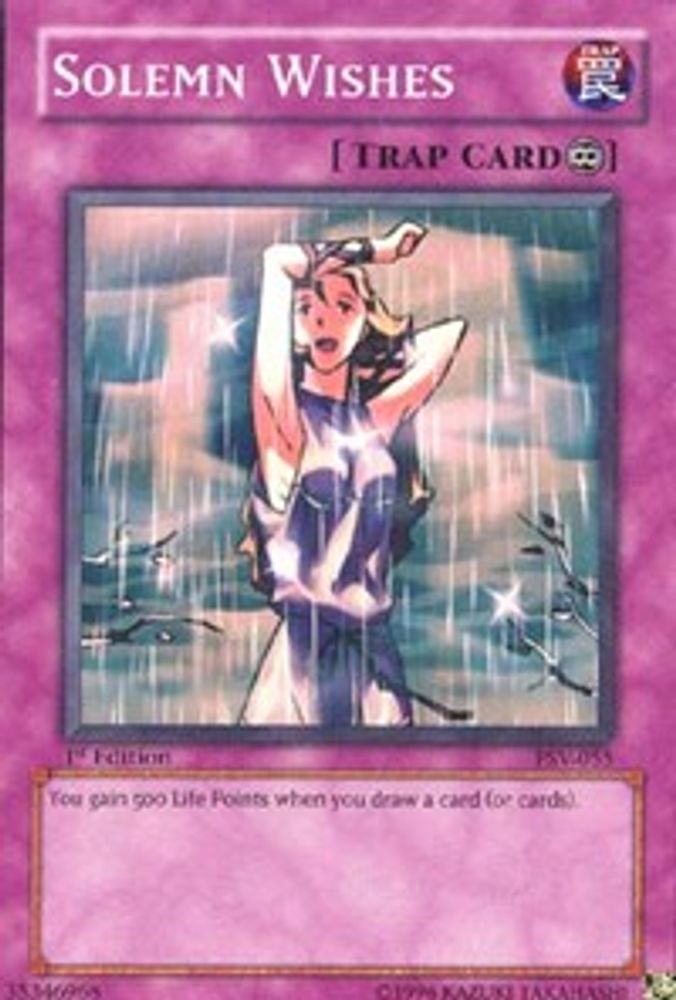 Solemn Wishes (PSV-055) - Common