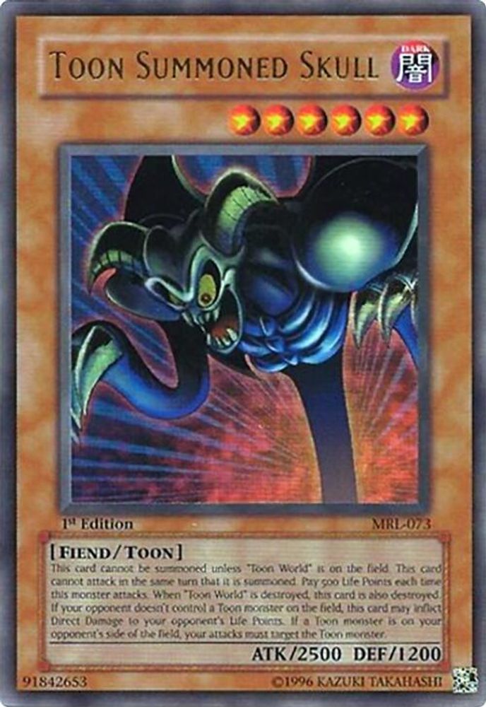 Toon Summoned Skull (MRL-073) - Ultra Rare