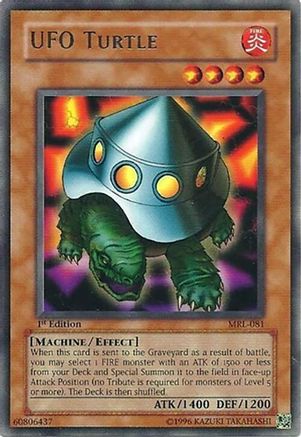 UFO Turtle (MRL-081) - Rare