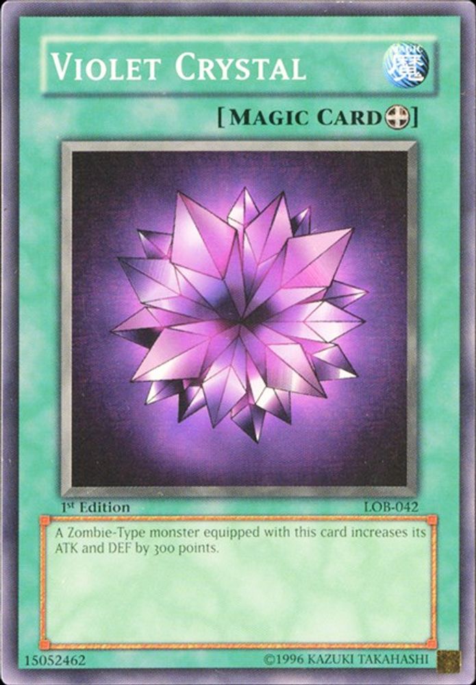 Violet Crystal (LOB-042) - Common