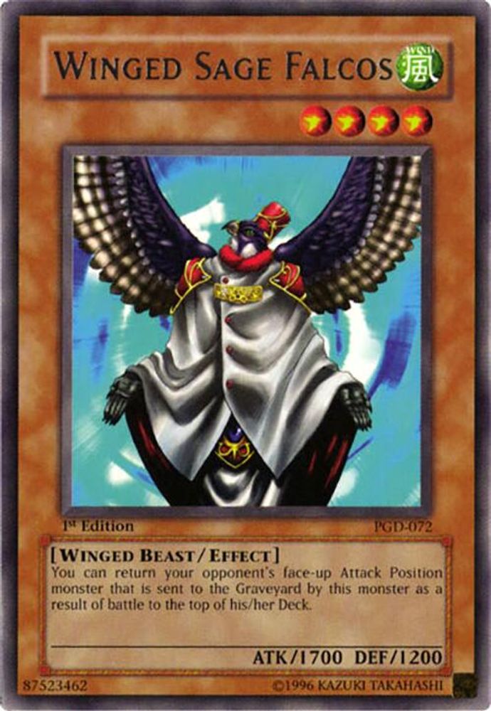 Winged Sage Falcos (PGD-072) - Rare