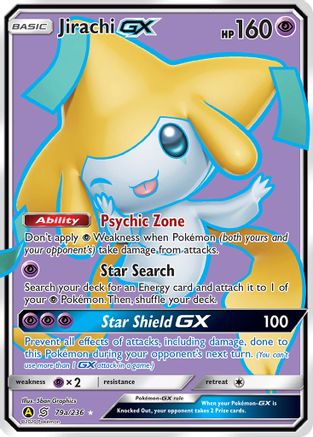 Jirachi GX 79a/236  - Holofoil - Promo