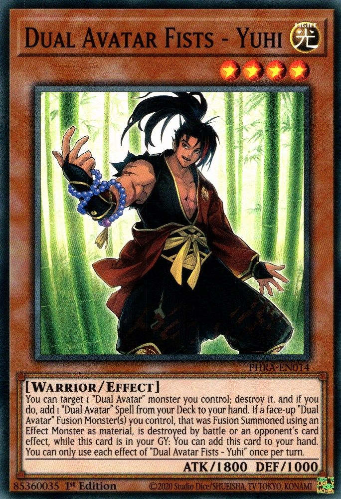 Dual Avatar Fists - Yuhi (PHRA-EN014) - Super Rare