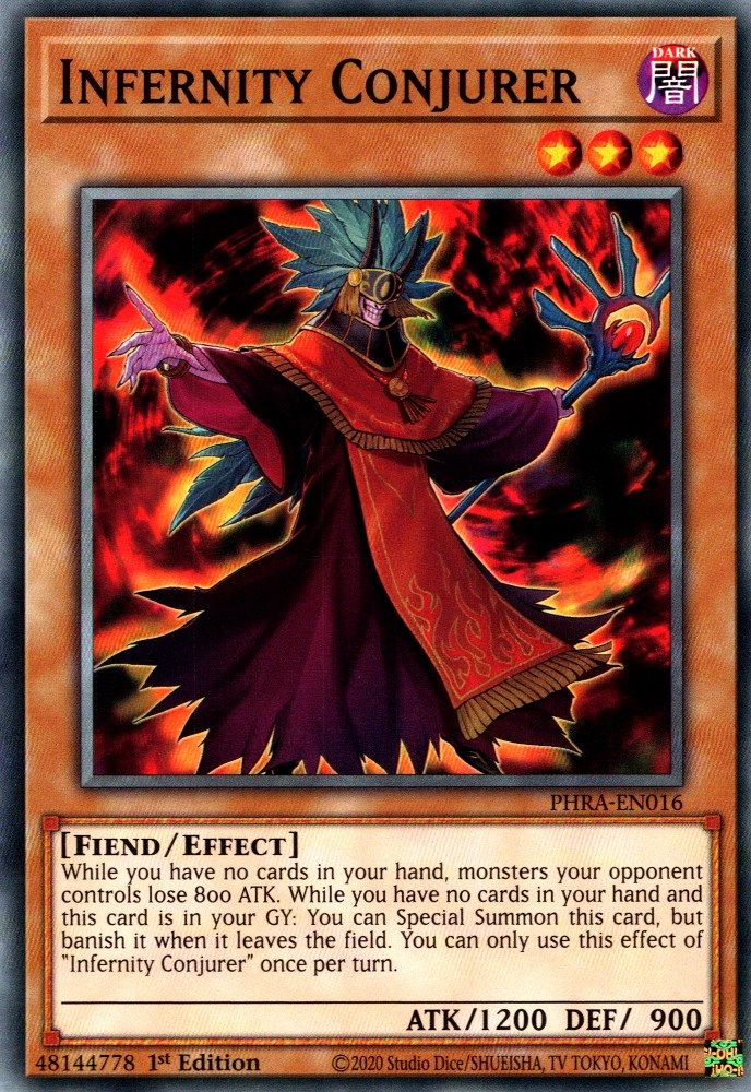 Infernity Conjurer (PHRA-EN016) - Common