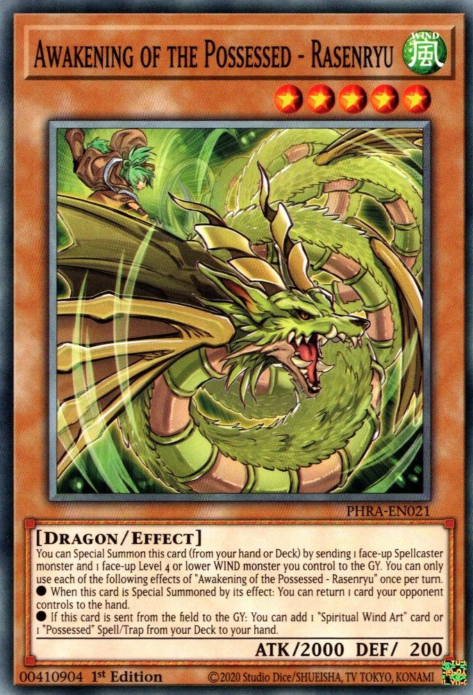 Awakening of the Possessed - Rasenryu (PHRA-EN021) - Common