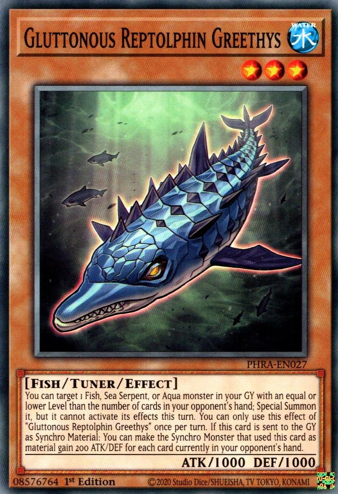 Reptolphin glouton Greethys [PHRA-EN027] Commun 