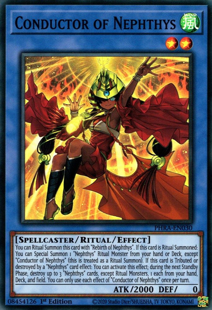 Conductor of Nephthys (PHRA-EN030) - Super Rare