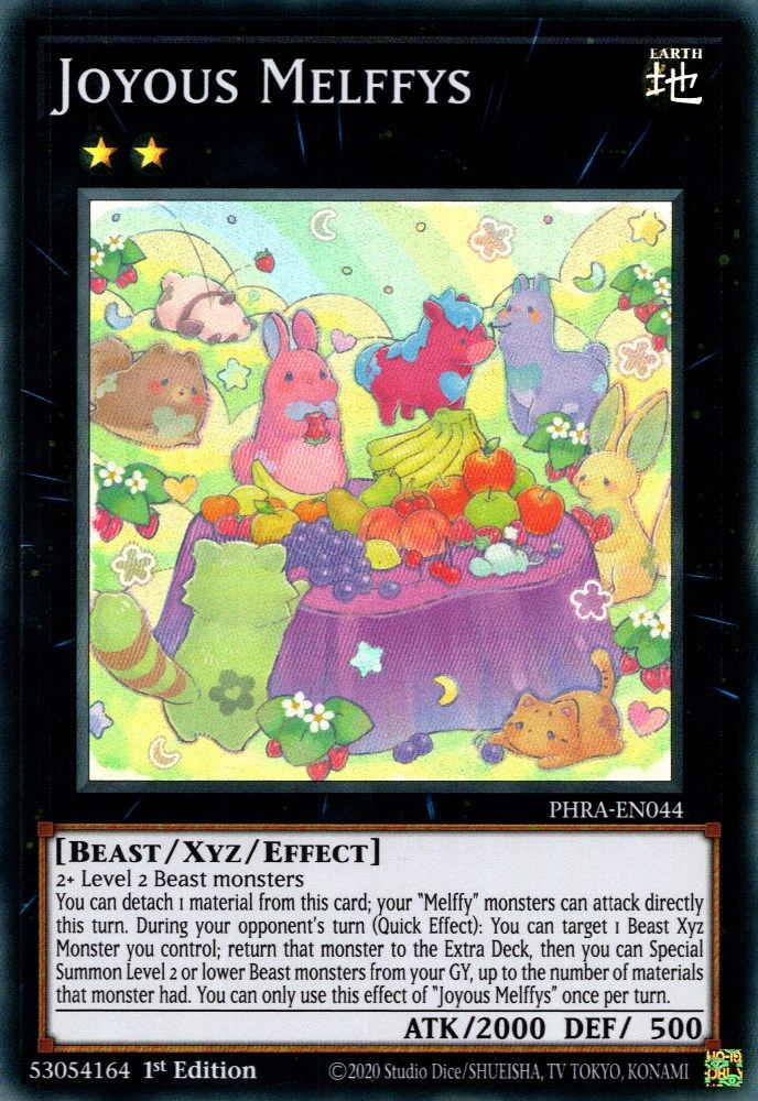 Joyous Melffys (PHRA-EN044) - Super Rare