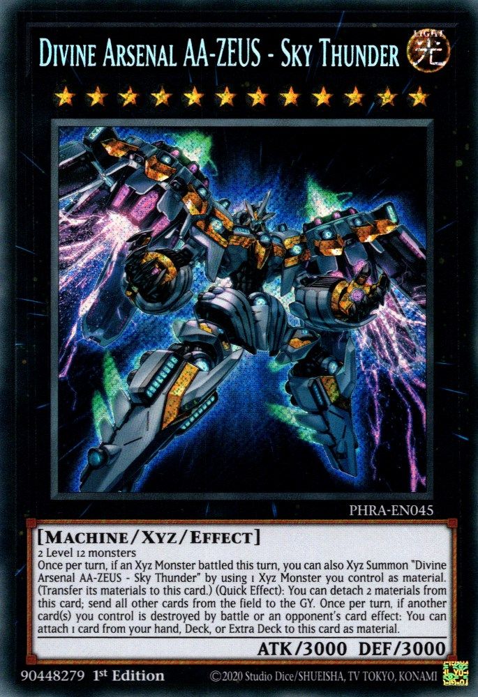 Divine Arsenal AA-ZEUS - Sky Thunder (PHRA-EN045) - Secret Rare