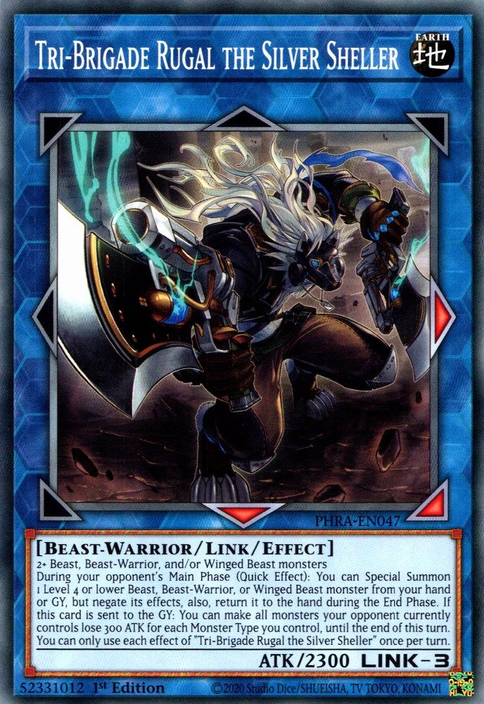 Tri-Brigade Rugal the Silver Sheller (PHRA-EN047) - Common