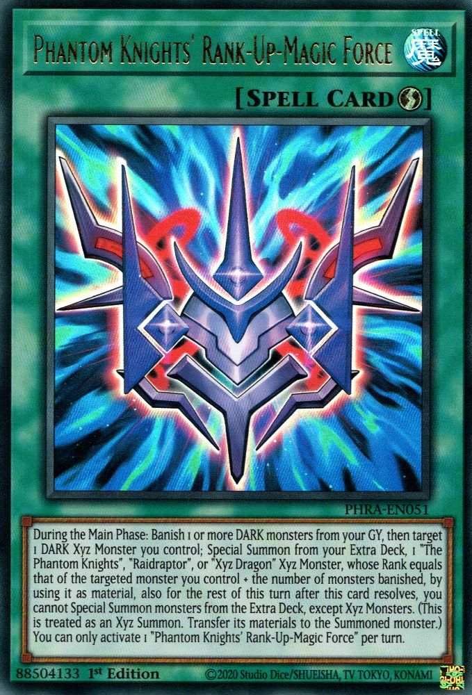 Phantom Knights' Rank-Up-Magic Force (PHRA-EN051) - Ultra Rare