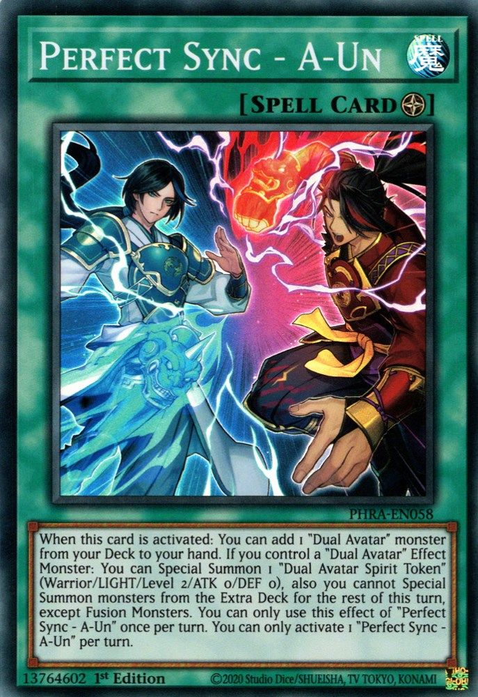 Perfect Sync - A-Un (PHRA-EN058) - Super Rare