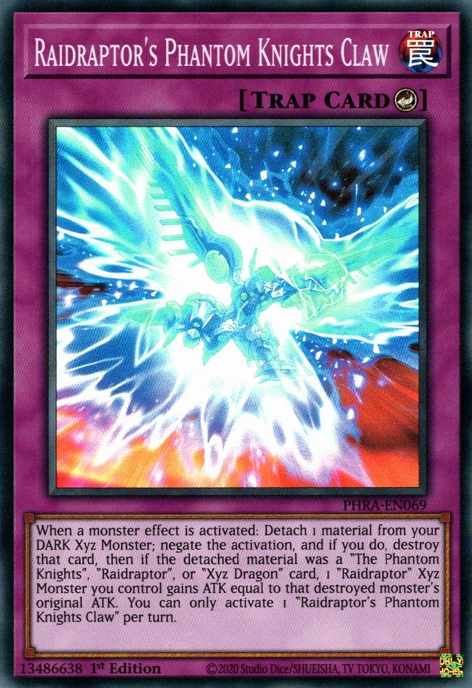 Raidraptor's Phantom Knights Claw (PHRA-EN069) - Super Rare