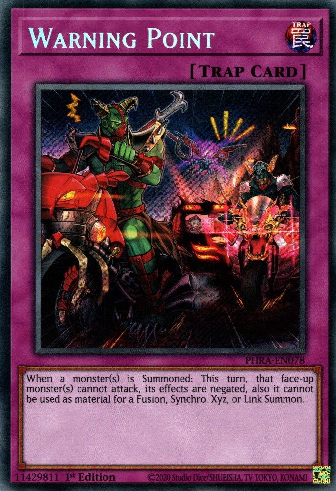 Warning Point (PHRA-EN078) - Secret Rare