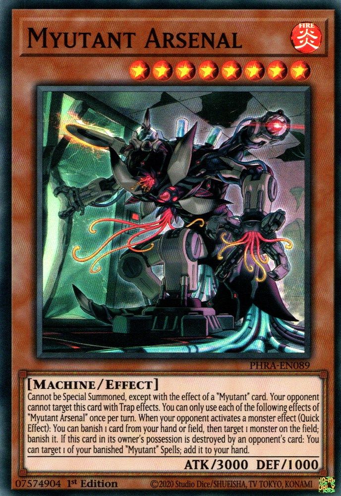 Myutant Arsenal (PHRA-EN089) - Super Rare