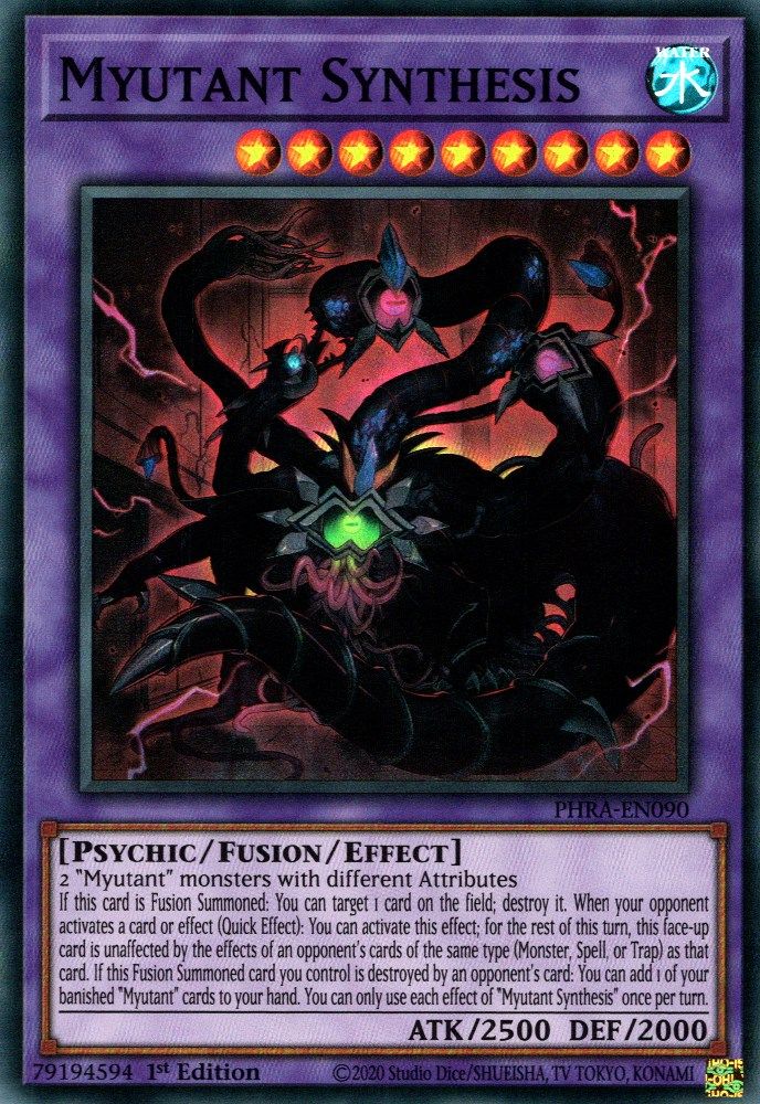 Myutant Synthesis (PHRA-EN090) - Super Rare