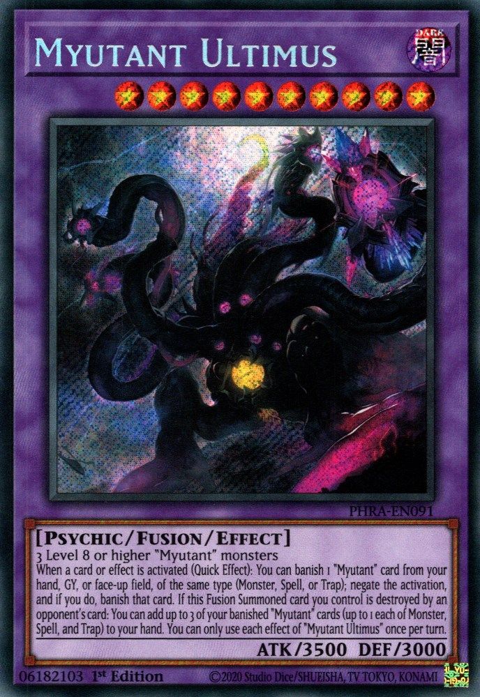 Myutant Ultimus (PHRA-EN091) - Secret Rare