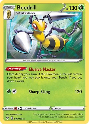 Beedrill 003  - Rare