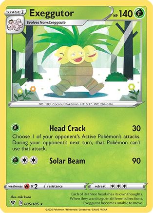 Exeggutor 005  - Rare