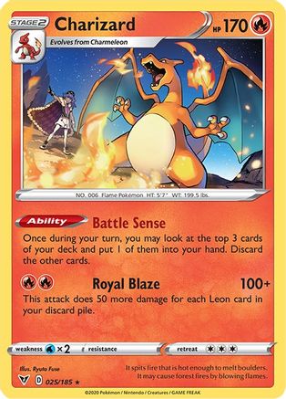 Charizard 025  - Rare