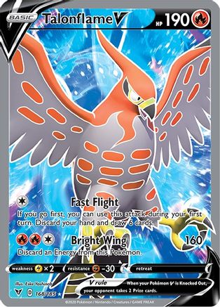 Talonflame V (Full Art) 168  - Holofoil - Ultra Rare