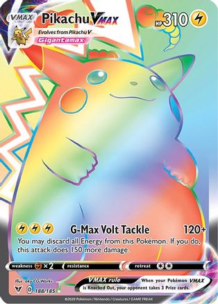 Pikachu VMAX (Secret) 188  - Holofoil - Secret Rare
