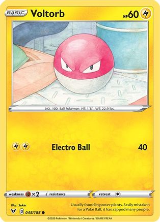 Voltorb 045  - Common