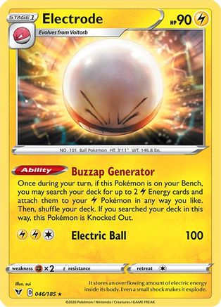 Electrode 046  - Holofoil - Holo Rare