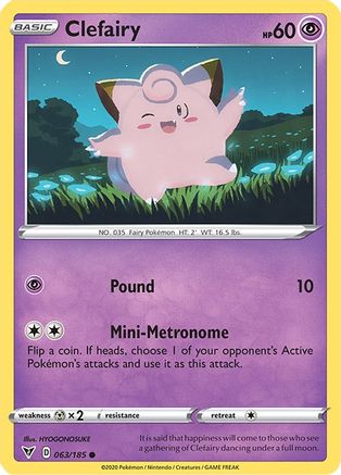 Clefairy 063  - Common
