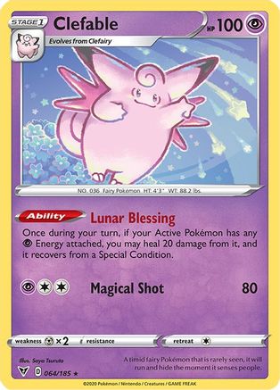 Clefable 064  - Rare