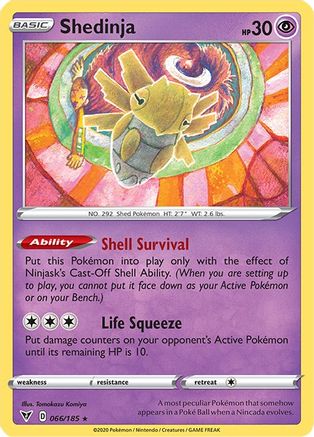 Shedinja 066  - Rare