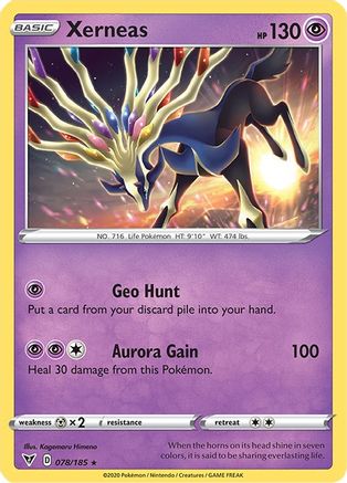 Xerneas 078  - Holofoil - Holo Rare