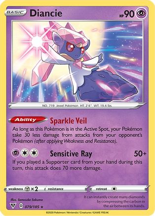 Diancie 079  - Holofoil - Holo Rare