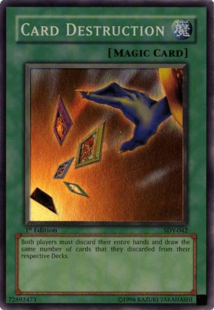 Card Destruction (SDY-042) - Super Rare