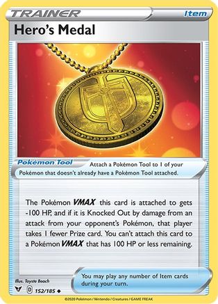 Hero's Medal 152  - Uncommon