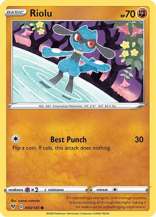 Riolu 090  - Common