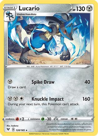 Lucario 120  - Rare