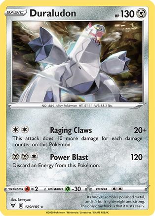 Duraludon 129  - Holofoil - Holo Rare