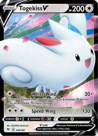 Togekiss V 140  - Holofoil - Ultra Rare