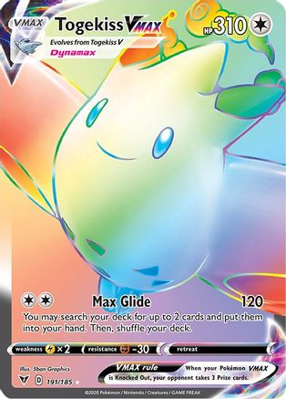Togekiss VMAX (Secret) 191  - Holofoil - Secret Rare