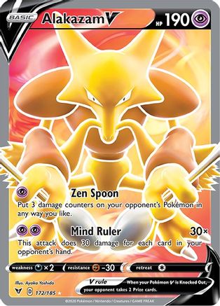 Alakazam V (Full Art) 172  - Holofoil - Ultra Rare