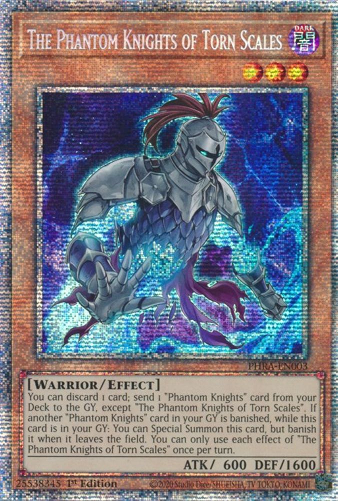 The Phantom Knights of Torn Scales (Starlight Rare) (PHRA-EN003) - Starlight Rare